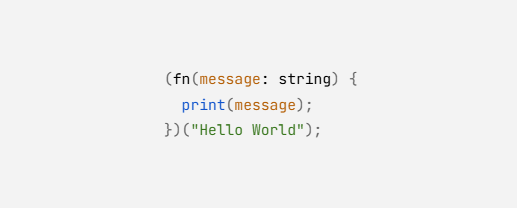 Code sample from AST interpreter project